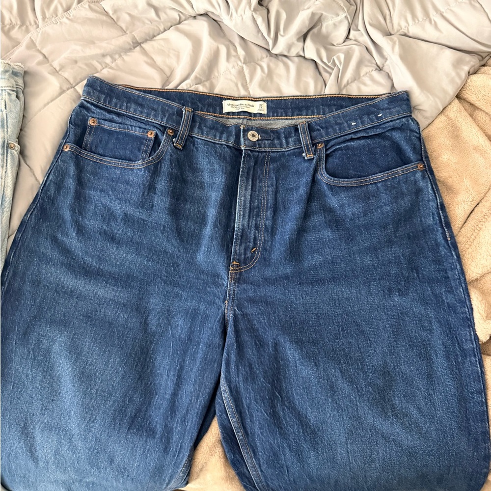 Abercrombie & Fitch High Rise Blue Jeans